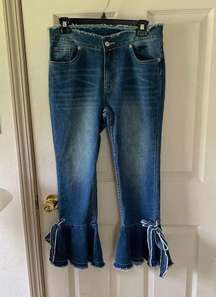 Med  Crop Jeans