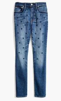 Madewell The High-Rise Slim Boyjean: Beaded Edition