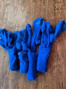 Nike blue softball socks