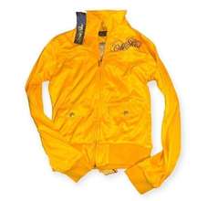 Y2k old school yellow track jacket