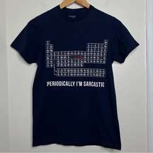 Periodic table of Elements T Shirt Women’s Size Medium Humorous Science Sarcasm