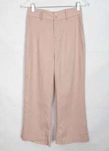 Simplee High-Rise Pink Crop Pants Size S