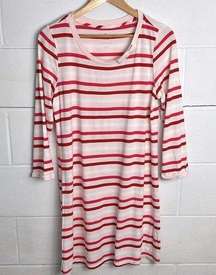 Kate Spade dream a little dream striped nightgown