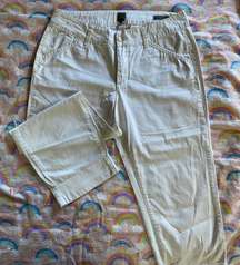 Women Capri roll up pants size 12