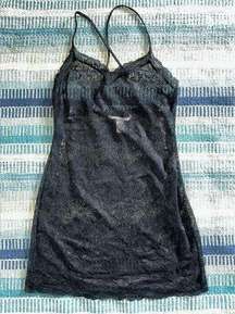 Victoria’ Secret Black Lace Slip