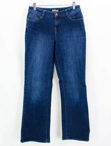 COLDWATER CREEK Blue Dark Wash Bootcut Stretch Jeans