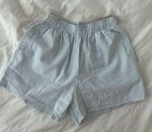 Subdued striped shorts size small