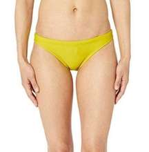 Nike Bikini Bottom Swimwear size LARGE yellow green  (Bright Cactus)