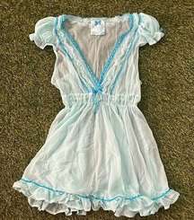 Victoria’s Secret Sexy Little Things Small Blue Nightgown