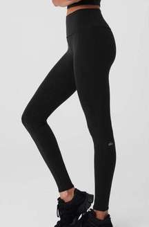 ALO Yoga Black  Airbrush Leggings Womens Large