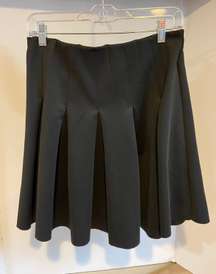 Pleated Skater Skirt