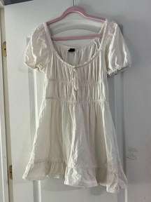 cream euro summer dress