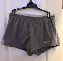 Gray Dri-Fit Running Shorts