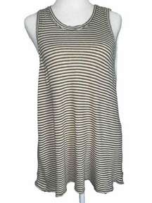 Pilcro Anthropologie Women's Lightweight Striped Tank Size Small LTOP648