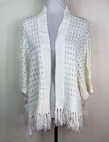 Revolve Bishop + Young Aztec Fringe Shawl (L)