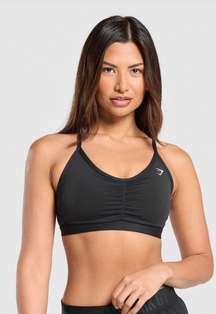 Ruched Sports Bra