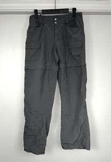 The North Face Women's Size 8 Convertible Roll-Up Zip-Off Pants