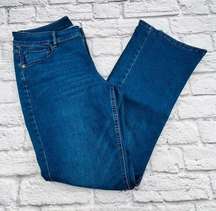 J Jill Denim Authentic‎ Fit Bootcut Jeans Women's Size 10 Medium Wash Md Rise