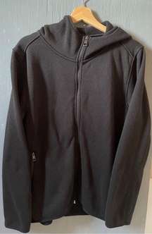 Black Zip Up Hoodie