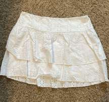 White Skater Skirt