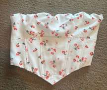 Flower Corset Top