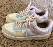 pastel color block air force 1s!