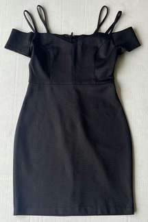 Los Angeles Off Shoulder Little Black Dress Size 6