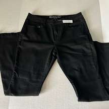 Belle & Sky black flare jeans size 12, inseam 32”