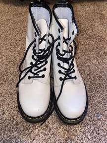 Doc Martens 1460 Smooth White Boots
