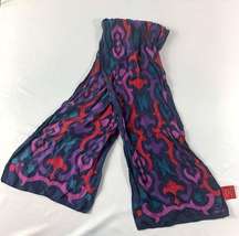 Oscar De La Renta Silk Scarf - Abstract & Heart Print