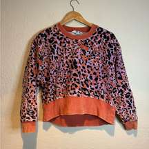 Joylab Cheetah Sweatshirt - Size Small