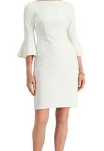 Harper Rose NWT dress bell sleeve white IVY dress size 2