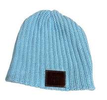 Love Your Melon 100% Cotton Beanie in Light Blue - One Size