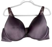 Torrid Curve Bra Full Coverage 50C Gray Lightly Padded Underwire