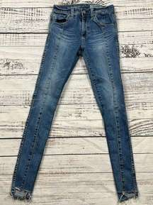 AG Adriano goldschmied Farrah high rise skinny ankle jeans size 24