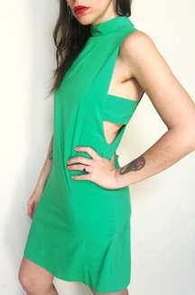 Kelly Green Banded Dress 🌵