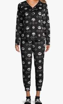 Disney Nightmare Before Christmas Jack Skellington Pajama 3 Piece Set Sz XL