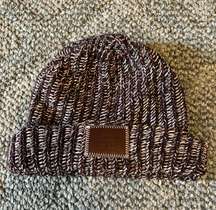 Burgundy Beanie