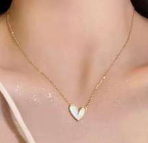 Gold Plated Heart Necklace