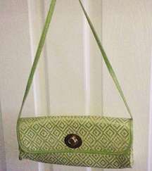 💜CLEARANCE💜Green Big Buddha SB woven purse