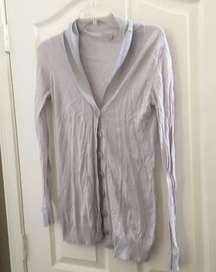 Downeast lightweight shawl style cardigan medium