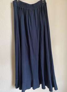 WAYWARD FANCIES ESHAKTI Ruffle Knit Tie Front Wrap Skouser Skirt Trouser Size L