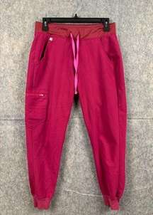 Figs Technical Collection Women’s Size XS Scrubs Joggers Magenta