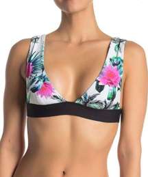 RIP CURL reversible Palms Away Halter bikini top