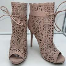 Shoedazzle Mischa Laser Cut Bootie