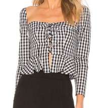 Lovers & Friends Gingham Cinci Blouse