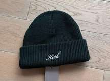 Kith Premier Logo Shallow Mia Green Beanie