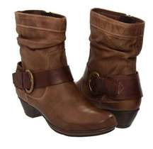 Pikolinos Brujas Bootie Kaki/Choco Ladies Boots Size 6.5/7-37  B39