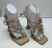 Ego Trina Calf Strappy High Heel Sandals