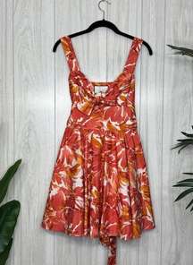 Alexis Ilda Dress Floral Print Sweetheart Neckline size S Small